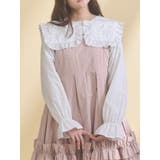 ribbonフリルカラーブラウス | merry jenny | 詳細画像1 