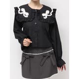 ribbonフリルカラーブラウス | merry jenny | 詳細画像23 