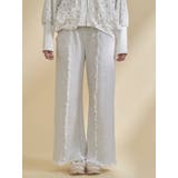 レースフリルスウェットパンツ | merry jenny | 詳細画像1 