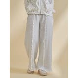 レースフリルスウェットパンツ | merry jenny | 詳細画像3 