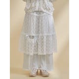 レースフリルスウェットパンツ | merry jenny | 詳細画像7 