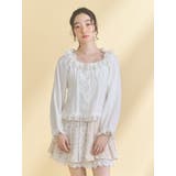 flowerアソートプリーツミニスカート | merry jenny | 詳細画像17 