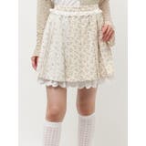 flowerアソートプリーツミニスカート | merry jenny | 詳細画像29 