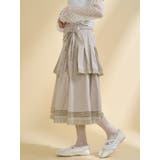 pleats apron layered skirt | merry jenny | 詳細画像11 