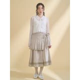 pleats apron layered skirt | merry jenny | 詳細画像12 