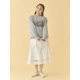 pleats apron layered skirt | merry jenny | 詳細画像3 