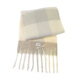 fluffy ribbonチェックマフラー | merry jenny | 詳細画像23 