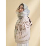 fluffy ribbonチェックマフラー | merry jenny | 詳細画像6 