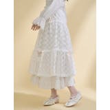 シアーレースフレアスカート | merry jenny | 詳細画像10 