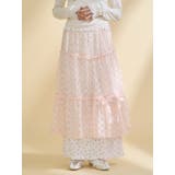 シアーレースフレアスカート | merry jenny | 詳細画像14 