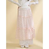 シアーレースフレアスカート | merry jenny | 詳細画像15 