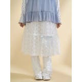 シアーレースフレアスカート | merry jenny | 詳細画像19 