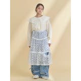 シアーレースフレアスカート | merry jenny | 詳細画像23 