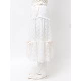 シアーレースフレアスカート | merry jenny | 詳細画像28 