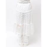 シアーレースフレアスカート | merry jenny | 詳細画像29 
