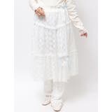 シアーレースフレアスカート | merry jenny | 詳細画像38 