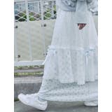 シアーレースフレアスカート | merry jenny | 詳細画像4 