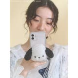 もこもこポチャッコスマホグリップ | merry jenny | 詳細画像3 