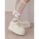 フリルレースアップ厚底スニーカー | merry jenny | 詳細画像5 