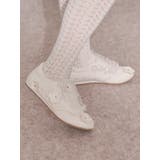 お花いっぱいフラットスニーカー | merry jenny | 詳細画像4 