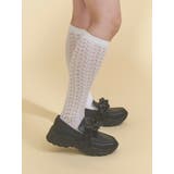 ブラック | ribbonプラットフォームスニーカー | merry jenny