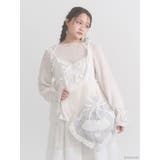 Cherry heart knit tote | merry jenny | 詳細画像6