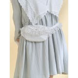 オフホワイト | cotton lace ウエストポーチ | merry jenny