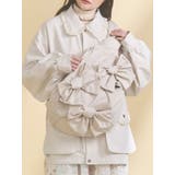 ベージュ | ribbonワンショルダーバッグ | merry jenny