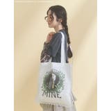 グリーン | 『WICKED』 Lace Tote Bag | merry jenny