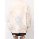 fluffyアーガイルZIPニット | merry jenny | 詳細画像16