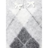 fluffyアーガイルZIPニット | merry jenny | 詳細画像23