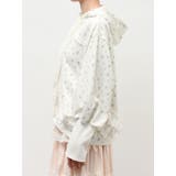 frill lace puff hoodie | merry jenny | 詳細画像11