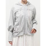 frill lace puff hoodie | merry jenny | 詳細画像20