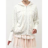 frill lace puff hoodie | merry jenny | 詳細画像21