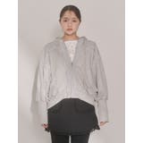 frill lace puff hoodie | merry jenny | 詳細画像7