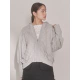frill lace puff hoodie | merry jenny | 詳細画像8