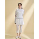 lace layered long tee | merry jenny | 詳細画像15 
