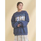 blooming catスウェット | merry jenny | 詳細画像3 