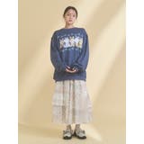 blooming catスウェット | merry jenny | 詳細画像6 