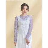 ラベンダー | 『WICKED』 Sheer Tops | merry jenny