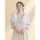 petit flower sheer switchワンピース | merry jenny | 詳細画像7 