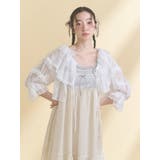petit flower sheer switchワンピース | merry jenny | 詳細画像8 