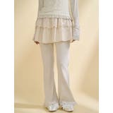 lace skirt flare pants | merry jenny | 詳細画像1 