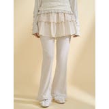 lace skirt flare pants | merry jenny | 詳細画像14 