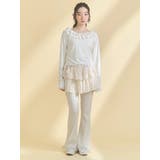 lace skirt flare pants | merry jenny | 詳細画像23 