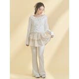 lace skirt flare pants | merry jenny | 詳細画像24 