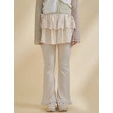 lace skirt flare pants | merry jenny | 詳細画像5 