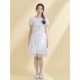 petit flowerサテンナロースカート | merry jenny | 詳細画像7 