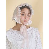 ピンク | sugar lace bonnet | merry jenny