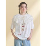 sheer frill 2wayつけ襟 | merry jenny | 詳細画像5 